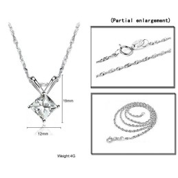 Quality And Quantity Assured Female Retro Platinum Plating Titanium Necklace