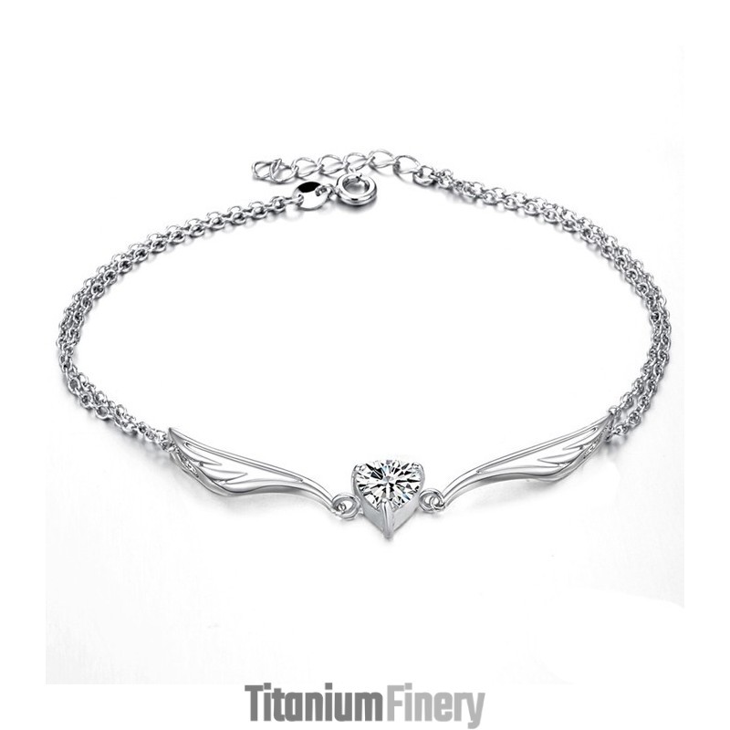 The King Of Quantity Female Platinum Plating Titanium Anklet The King Of Quantity Female Platinum Plating Titanium Anklet