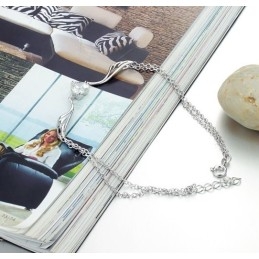 The King Of Quantity Female Platinum Plating Titanium Anklet