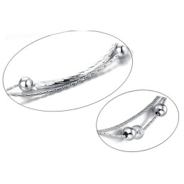 High Quality Female Platinum Plating Titanium Anklet