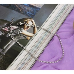 World-Wide Renown Female Platinum Plating Titanium Anklet