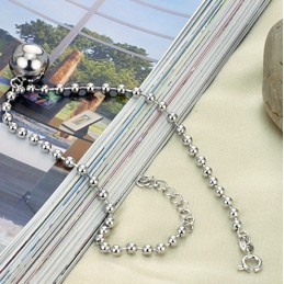 Reliable Quality Female Platinum Plating Titanium Anklet