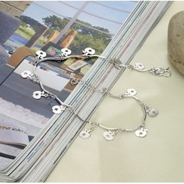 To Have A Long Story Female Platinum Plating Titanium Anklet