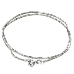 Quality And Quantity Assured Female Platinum Plating Titanium Chain
