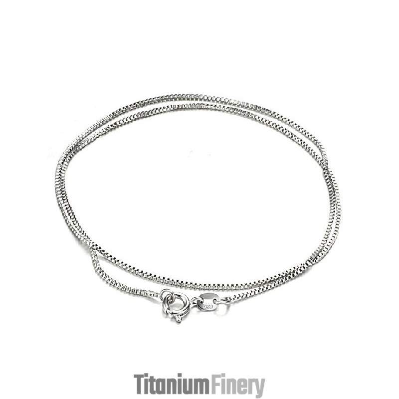 Quality And Quantity Assured Female Platinum Plating Titanium Chain