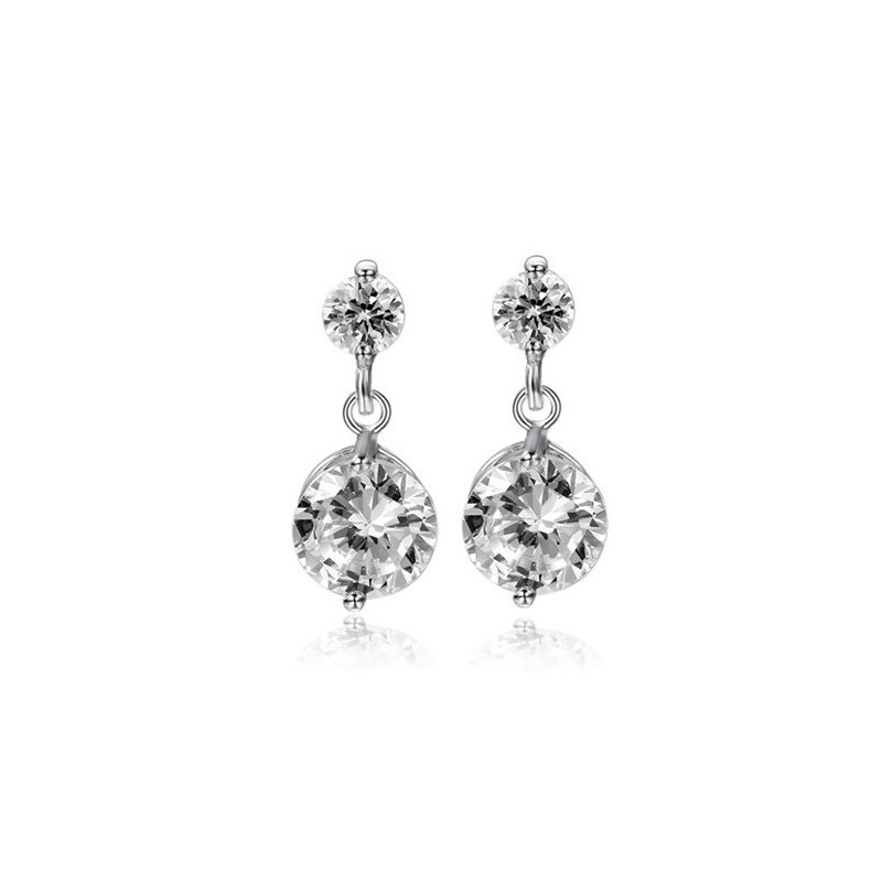 Quality And Quantity Assured Female Allergy Free Platinum Plating Titanium Earrings