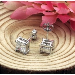 Stable Quality Female Allergy Free Platinum Plating Titanium Earrings