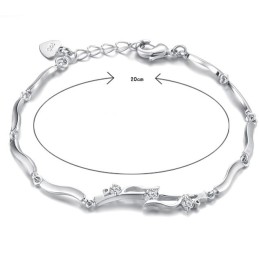 Reliable Quality Female Platinum Plating Titanium Bracelet
