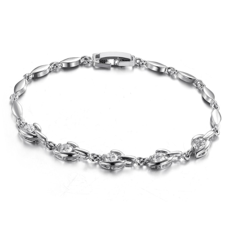 Easy To Use Female Platinum Plating Titanium Bracelet Easy To Use Female Platinum Plating Titanium Bracelet