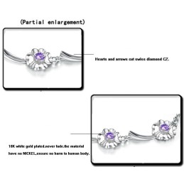 Quality And Quantity Assured Female Platinum Plating Titanium Bracelet
