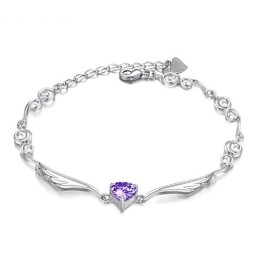Excellent Quality Female Platinum Plating Titanium Bracelet