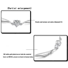 Excellent Quality Female Platinum Plating Titanium Bracelet