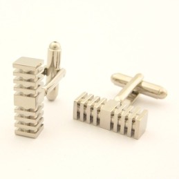 Fashion Titanium Microphone Cufflinks