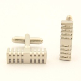 Fashion Titanium Microphone Cufflinks