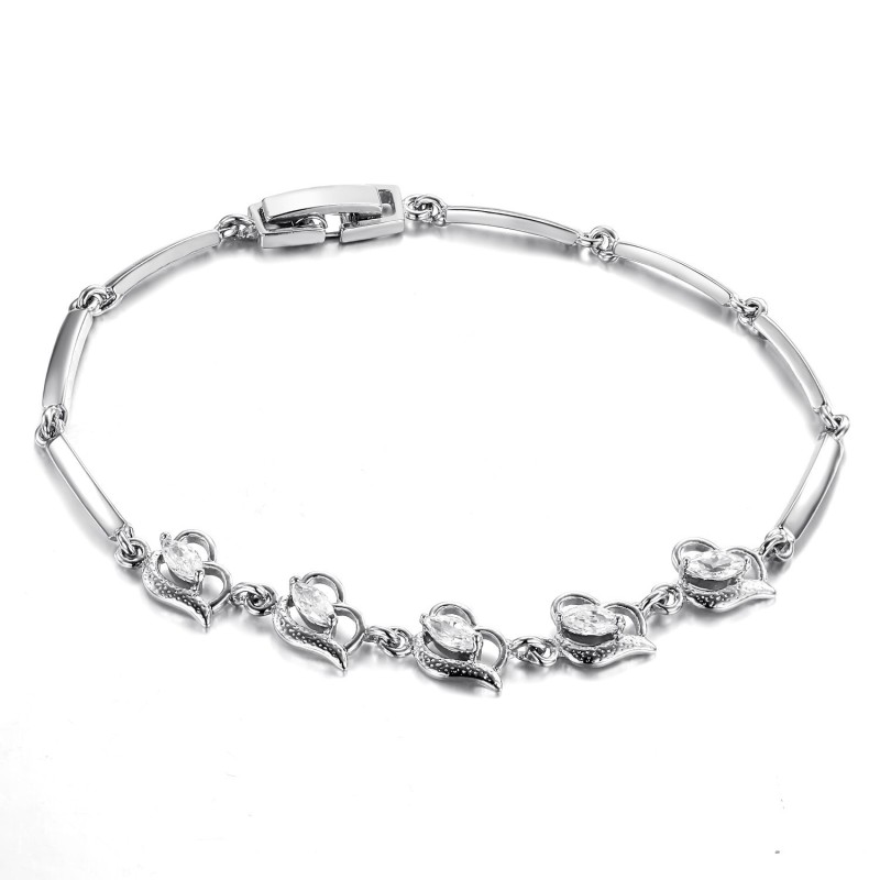 Selling Well All Over The World Female Platinum Plating Titanium Bracelet