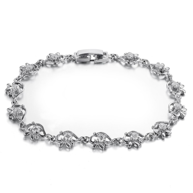 World-Wide Renown Female Platinum Plating Titanium Bracelet World-Wide Renown Female Platinum Plating Titanium Bracelet