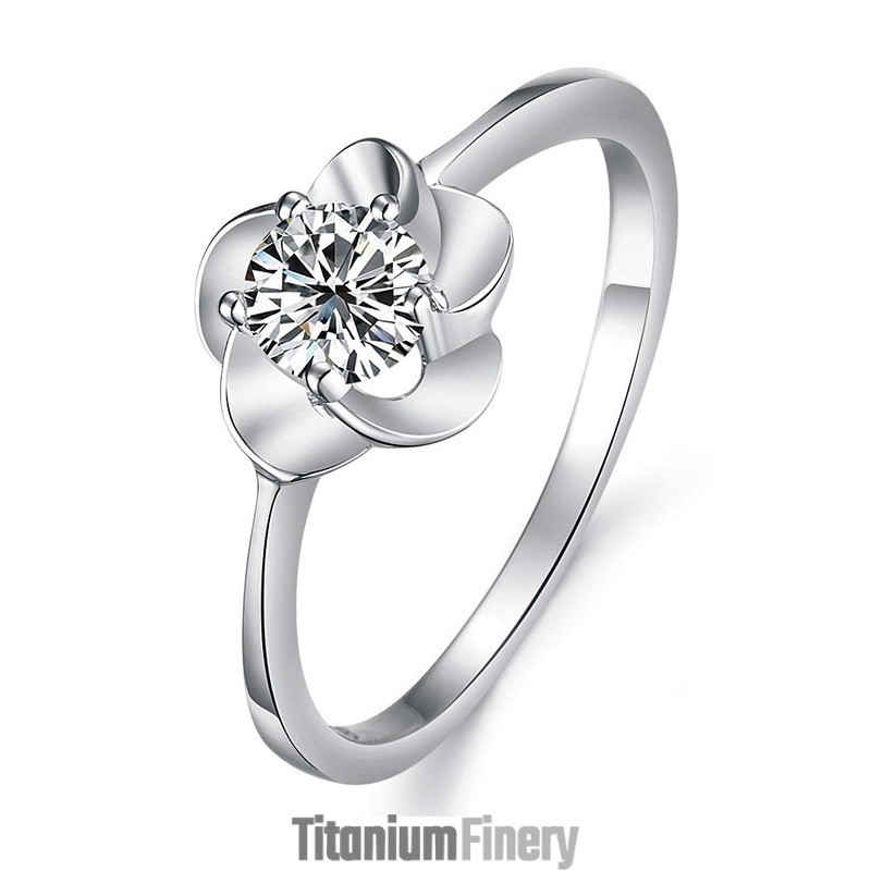 The Queen Of Quality Female Fashion Platinum Plating Titanium Ring The Queen Of Quality Female Fashion Platinum Plating Titanium Ring