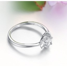 The Queen Of Quality Female Fashion Platinum Plating Titanium Ring