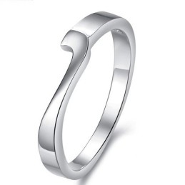The Queen Of Quality Platinum Plating Titanium Ring For Lovers