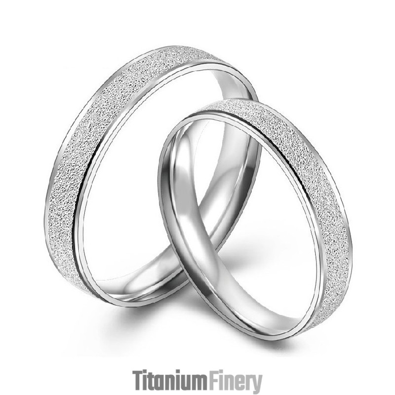 Easy To Use Pearl Yarn Platinum Plating Titanium Ring For Lovers Easy To Use Pearl Yarn Platinum Plating Titanium Ring For Lovers