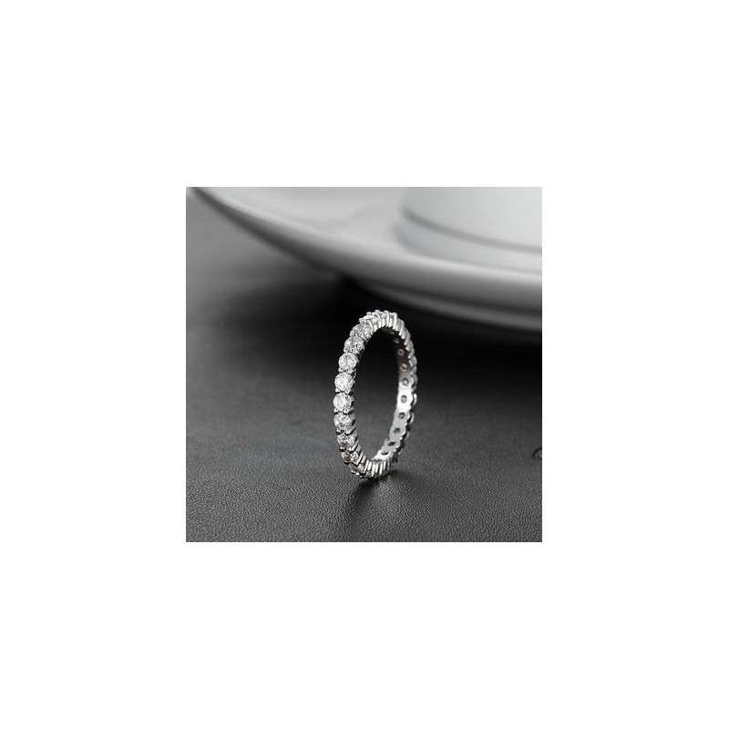 World-Wide Renown Female Platinum Plating Titanium Ring