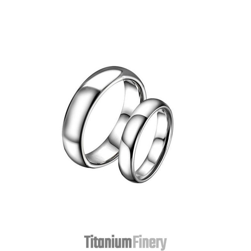 High Quality Concise Tungsten Ceramic Ring For Lovers