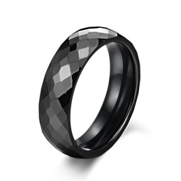Excellent Quality Black Tungsten Ceramic Ring