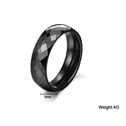 Excellent Quality Black Tungsten Ceramic Ring