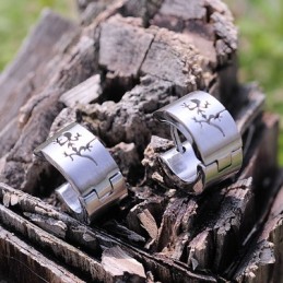 Mens Titanium Earrings
