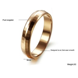 The Queen Of Quality Female Tungsten Ceramic Ring