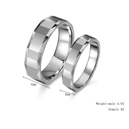 High Quality Tungsten Ceramic Ring For Lovers