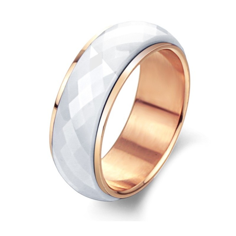 Stable Quality White Tungsten Ceramic Ring Stable Quality White Tungsten Ceramic Ring