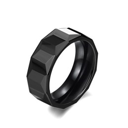 Wide Varieties Black Tungsten Ceramic Ring