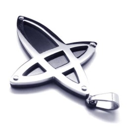 New Style Titanium Cross Pendant - Free Chian