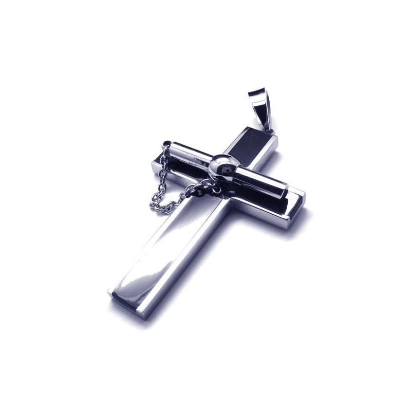 New Style Extractable Titanium Cross Pendant - Free Chian New Style Extractable Titanium Cross Pendant - Free Chian