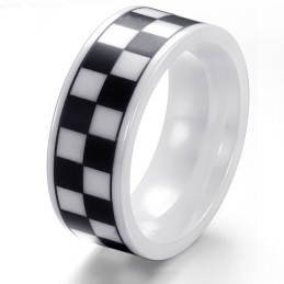 Quality And Quantity Assured Male Grid Tungsten Ceramic Ring