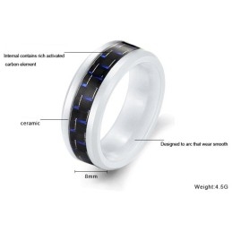 Wide Varieties Carbon Fiber Tungsten Ceramic Ring