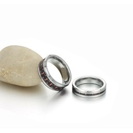 Quality And Quantity Assured Tungsten Ceramic Ring For Lovers