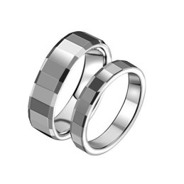 World-Wide Renown Tungsten Ceramic Ring For Lovers