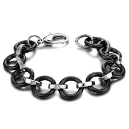 Superior Quality Black Tungsten Ceramic Bracelet