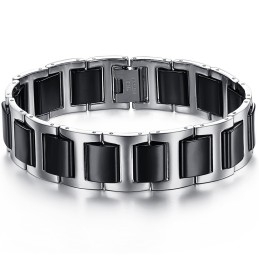 World-Wide Renown Tungsten Ceramic Bracelet