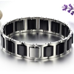 World-Wide Renown Tungsten Ceramic Bracelet