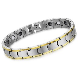 Superior Quality Health Tungsten Lodestone Ceramic Bracelet