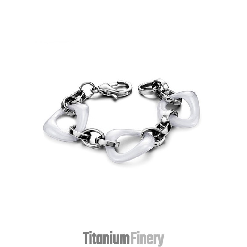 Reliable Reputation White Tungsten Ceramic Bracelet Reliable Reputation White Tungsten Ceramic Bracelet