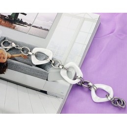 Reliable Reputation White Tungsten Ceramic Bracelet