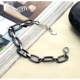 Stable Quality Black Tungsten Ceramic Bracelet