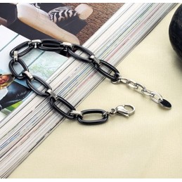 Stable Quality Black Tungsten Ceramic Bracelet