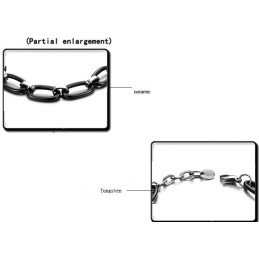 Stable Quality Black Tungsten Ceramic Bracelet