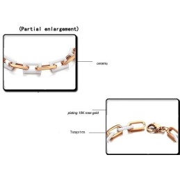 Wide Varieties Female Fashion Tungsten Ceramic Bracelet