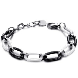 High Quality Female Black And White Tungsten Ceramic Bracelet
